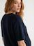 Pull de grossesse manches courtes marine 4 - vertbaudet enfant 
