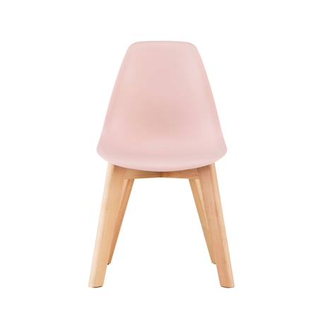 Lot de 2 chaises scandinaves pour enfant bois de hêtre - nils kid Blanc+Moutarde+Rose pâle+Vert clair 13 - vertbaudet enfant 