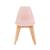 Lot de 2 chaises scandinaves pour enfant bois de hêtre - nils kid Blanc+Moutarde+Rose pâle+Vert clair 13 - vertbaudet enfant 