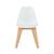 Lot de 2 chaises scandinaves pour enfant bois de hêtre - nils kid Blanc+Moutarde+Rose pâle+Vert clair 3 - vertbaudet enfant 