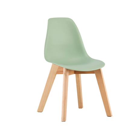 Lot de 2 chaises scandinaves pour enfant bois de hêtre - nils kid Blanc+Moutarde+Rose pâle+Vert clair 17 - vertbaudet enfant 