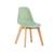 Lot de 2 chaises scandinaves pour enfant bois de hêtre - nils kid Blanc+Moutarde+Rose pâle+Vert clair 17 - vertbaudet enfant 