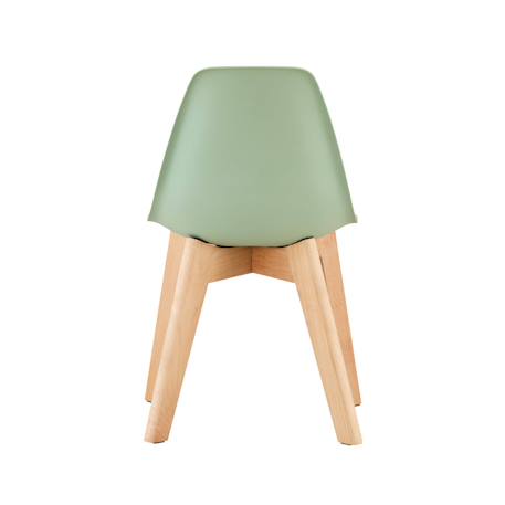 Lot de 2 chaises scandinaves pour enfant bois de hêtre - nils kid Blanc+Moutarde+Rose pâle+Vert clair 19 - vertbaudet enfant 