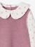 Pull col claudine lilas+marine+tomette 3 - vertbaudet enfant 