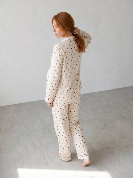Pyjama grossesse et allaitement écru 4 - vertbaudet enfant 