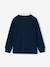Polo manches longues garçon marine 2 - vertbaudet enfant 