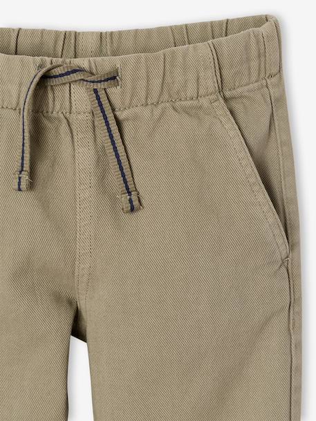 Pantalon garçon  fluide facile à enfiler garçon bleu moyen+bleu nuit+terracotta+vert sauge 25 - vertbaudet enfant 
