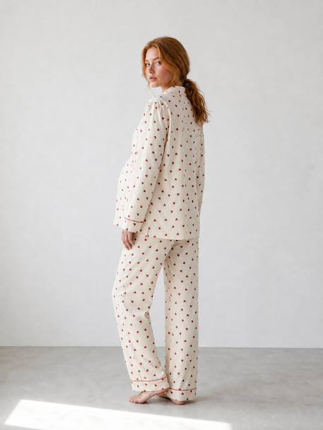 Pyjama grossesse et allaitement écru 3 - vertbaudet enfant 