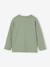 T-shirt manches longues floqué garçon bois de rose+vert sauge 8 - vertbaudet enfant 