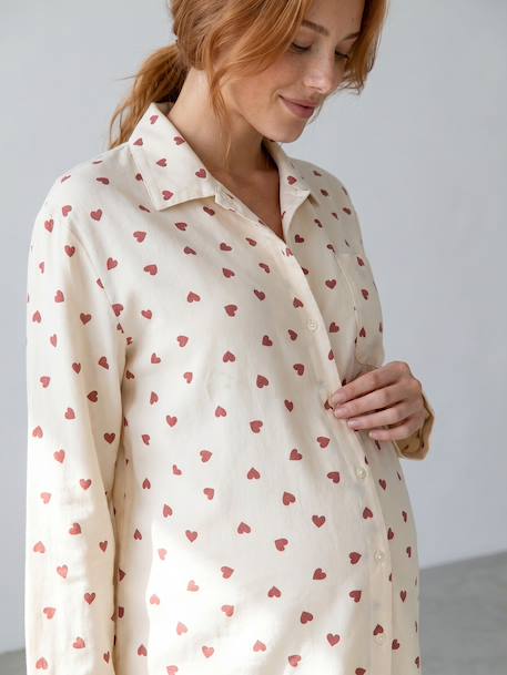 Pyjama grossesse et allaitement écru 5 - vertbaudet enfant 