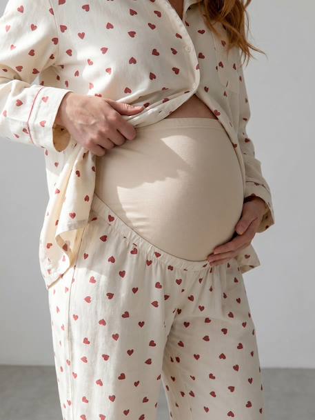 Pyjama grossesse et allaitement écru 8 - vertbaudet enfant 