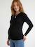 Pull de grossesse noir+vert 7 - vertbaudet enfant 
