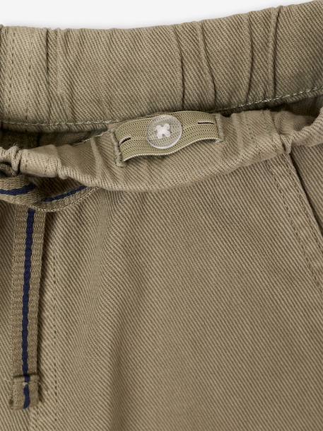 Pantalon garçon  fluide facile à enfiler garçon bleu moyen+bleu nuit+terracotta+vert sauge 27 - vertbaudet enfant 
