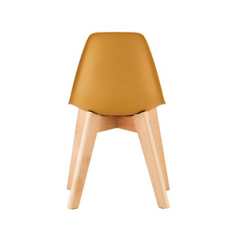 Lot de 2 chaises scandinaves pour enfant bois de hêtre - nils kid Blanc+Moutarde+Rose pâle+Vert clair 9 - vertbaudet enfant 