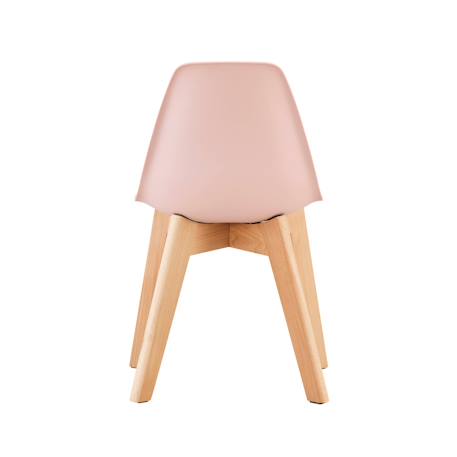 Lot de 2 chaises scandinaves pour enfant bois de hêtre - nils kid Blanc+Moutarde+Rose pâle+Vert clair 14 - vertbaudet enfant 