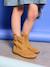 Boots fille cuir zippées marron 6 - vertbaudet enfant 