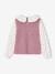 Pull col claudine lilas+marine+tomette 2 - vertbaudet enfant 
