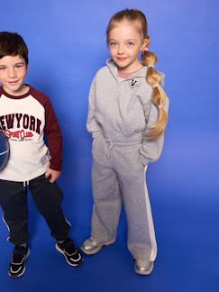 -Pantalon jogging large fille