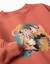 Sweat en coton peigné avec motif art et nature Blanc+Bleu foncé+Marron+Vert clair 11 - vertbaudet enfant 