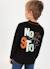 T-shirt garçon en maille imprimé move Noir 2 - vertbaudet enfant 
