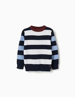 Pull en maille à rayures  - vertbaudet enfant