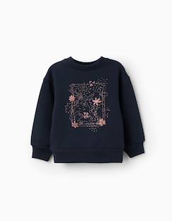 Sweat en coton peigné avec motif art et nature  - vertbaudet enfant