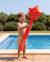 Bouee gonflable etoile geante piscine Rouge 4 - vertbaudet enfant 