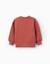 Sweat en coton peigné avec motif art et nature Blanc+Bleu foncé+Marron+Vert clair 10 - vertbaudet enfant 
