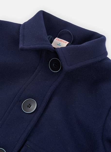 Veste fille avec boutons Bleu 4 - vertbaudet enfant 