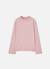 T-shirt fille en maille côtelée Rose 3 - vertbaudet enfant 