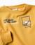 Sweat en coton peigné avec imprimé en relief Bleu foncé+Jaune+Vert clair 6 - vertbaudet enfant 