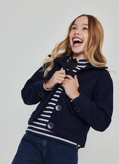Veste fille avec boutons  - vertbaudet enfant