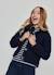 Veste fille avec boutons Bleu 1 - vertbaudet enfant 