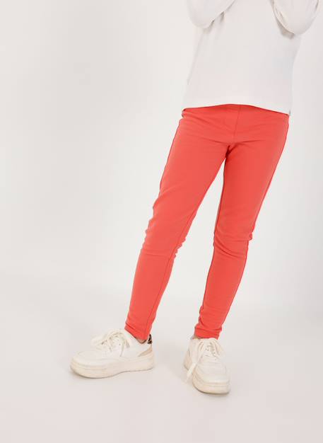 Fille-Pantalon fille en molleton élastique