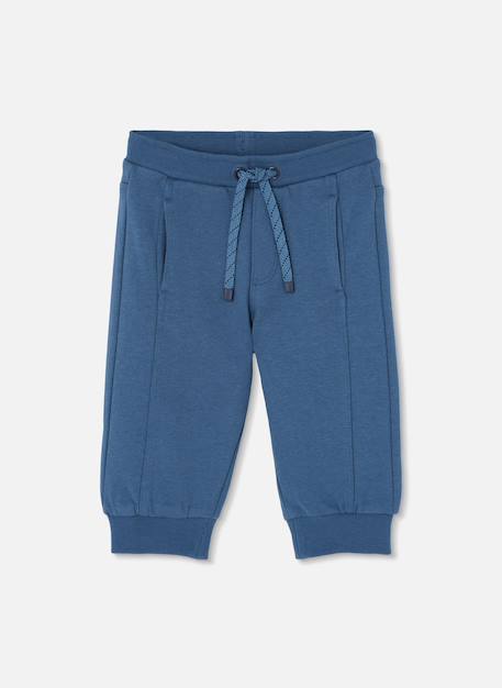 Pantalon garçon en molleton Bleu 3 - vertbaudet enfant 