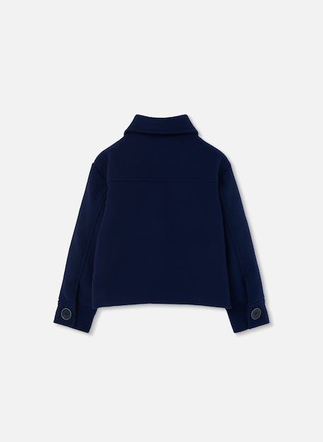 Veste fille avec boutons Bleu 3 - vertbaudet enfant 