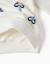 Sweat en coton peigné avec fleurs en relief Blanc 4 - vertbaudet enfant 