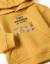Sweat en coton peigné avec capuche et imprimé tiny friends Jaune 3 - vertbaudet enfant 