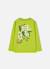 T-shirt garçon en maille imprimé smile Vert 4 - vertbaudet enfant 