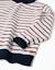 Pull en maille à rayures Bleu foncé+Marron 6 - vertbaudet enfant 