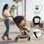 Poussette de voyage amsterdam Beige+Noir+Vert 18 - vertbaudet enfant 