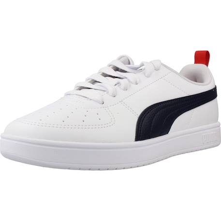 Basket à lacets rickie jr – confort et style junior Blanc+Blanc white 4 - vertbaudet enfant 