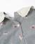 Robe en coton à motif vichy et imprimé floral Bleu foncé 4 - vertbaudet enfant 