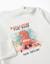 T-shirt en coton à manches longues avec imprimé destiny Blanc 3 - vertbaudet enfant 
