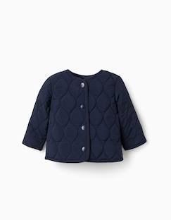 Bébé-Manteau, combipilote, nid d'ange-Veste matelassée avec boutons-pression