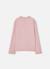 T-shirt fille en maille côtelée Rose 4 - vertbaudet enfant 