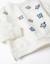 Sweat en coton peigné avec fleurs en relief Blanc 3 - vertbaudet enfant 