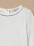 T-shirt uni fantaisie bébé Ecru 2 - vertbaudet enfant 