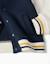 Blouson bomber en coton peigné avec imprimé Bleu foncé 4 - vertbaudet enfant 