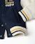Blouson bomber en coton peigné avec imprimé Bleu foncé 4 - vertbaudet enfant 